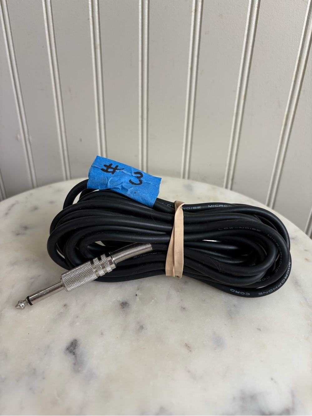 Black 16ft Microphone Cord/Cable 1/4” TS Male to XLR Female Music Performance #3